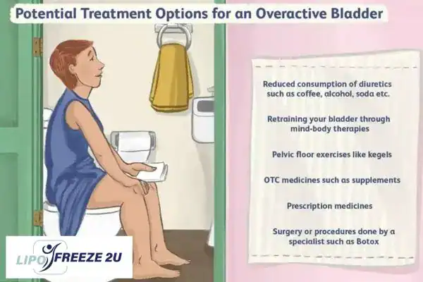 image of woman on toilet because of an overactive bladder Durham