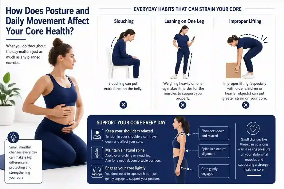 How Does Posture and Daily Movement Affect Your Core Health Durham?
