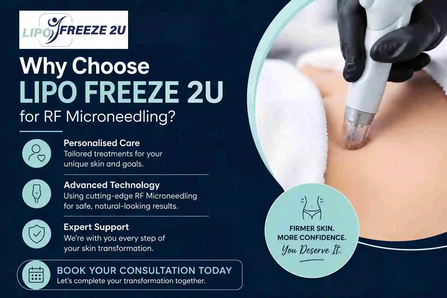 Why Choose LIPO FREEZE 2U for RF Microneedling Durham?